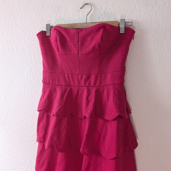 Cynthia Steffe Scalloped Tiered Dress - Picture 4 of 9